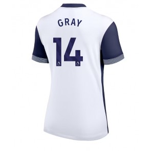 Tottenham Hotspur Archie Gray #14 Hemmatröja Kvinnor 2024-25 Kortärmad